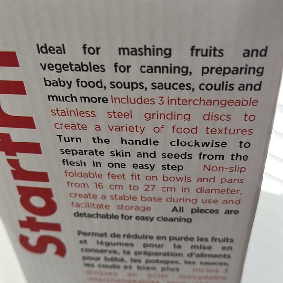 ☀️Starfrit Fruit and vegetable mill. - Picture 3 of 6